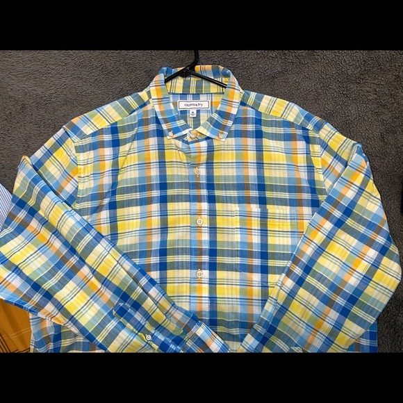 Crown & Ivy Men’s Long Sleeve Dress Shirt, XL - Picture 2 of 4